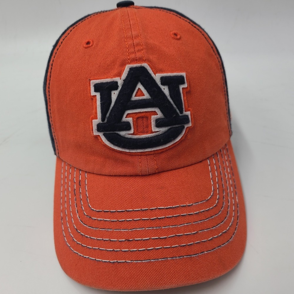 Auburn Tigers Hat Strapback 47 Brand Clean Up Orange Blue‎ NCAA University Men